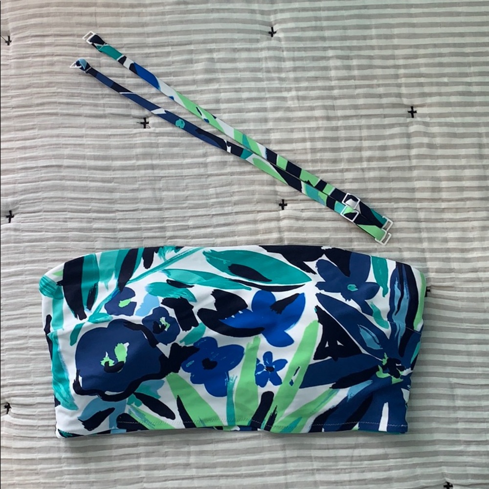 XL Aerie Bandeau Bikini Top w/ straps NWOT